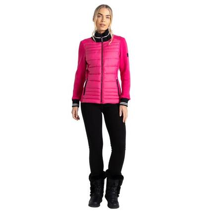 Icy" Steppjacke Hybrid für Damen Reines Rosa