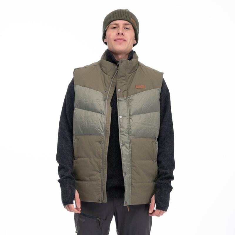 Bergans of Norway Gilet in piuma Nordmarka Outdoor - Uomo - Verde Fango