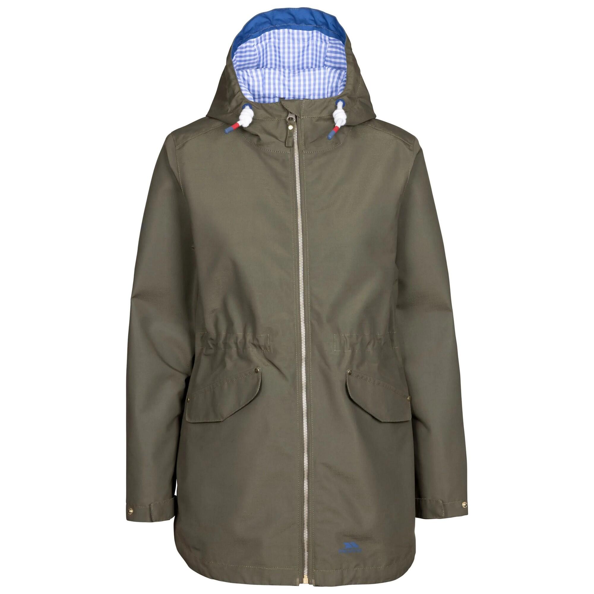 Women's FINCH waterproof jacket (Khaki green)