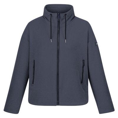 Dames ashlynn gebreide fleece jas (marine)