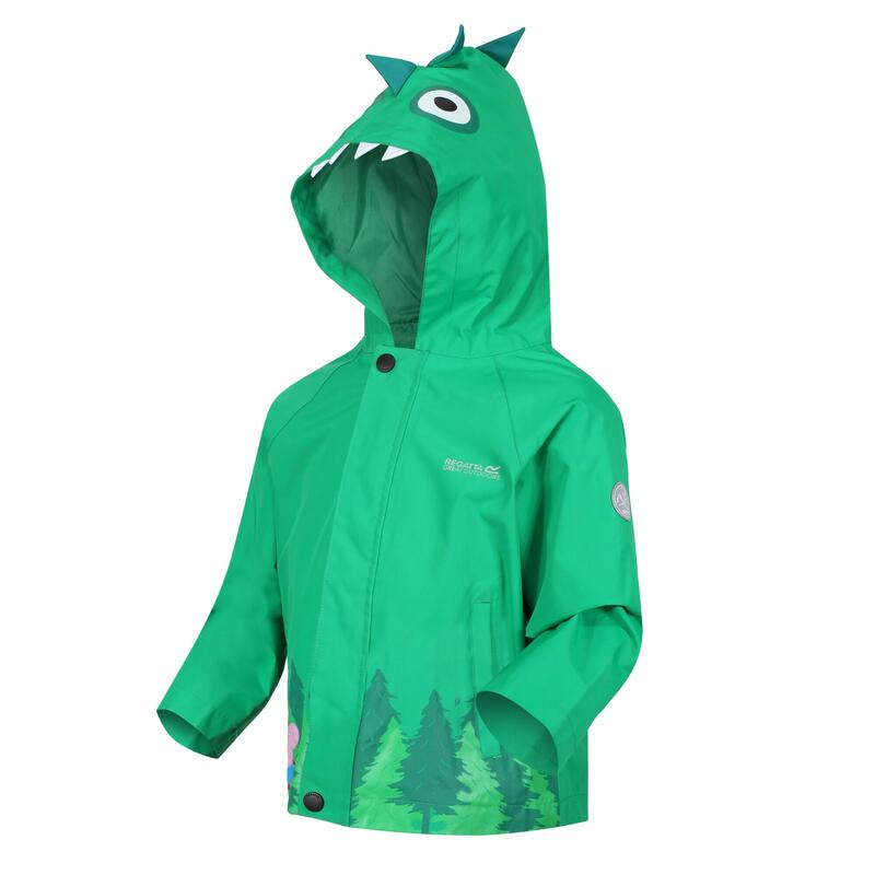 Childrens/Kids Dinosaur Waterproof Jacket (Veste imperméable pour enfants)