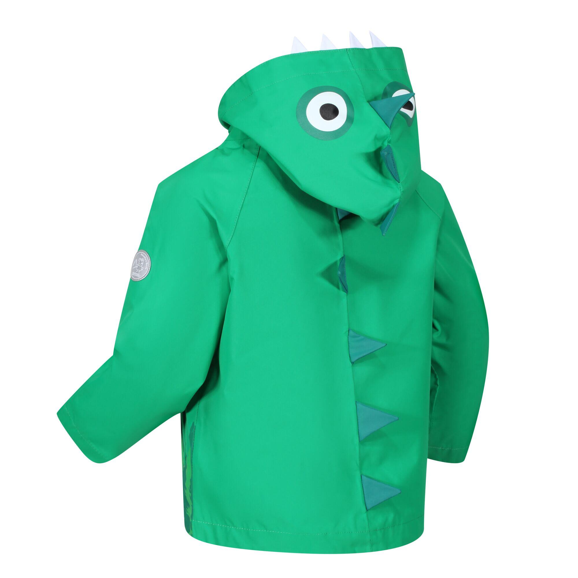 Veste Imperméable Motif/style Dinosaure Enfant (Vert Jade) 4/5