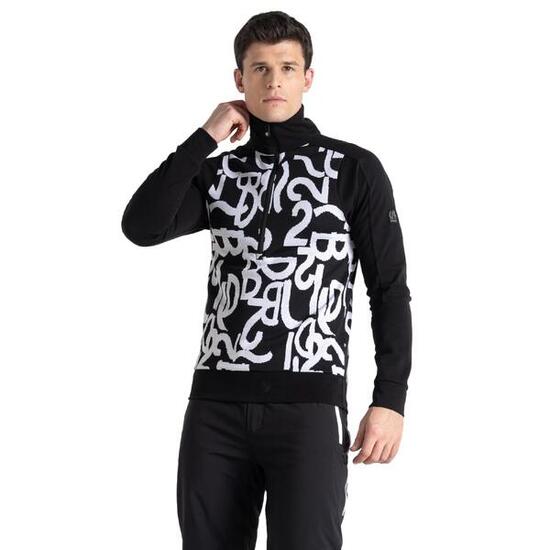 Sweat Manches Longues SPEED Homme (Noir / Blanc)