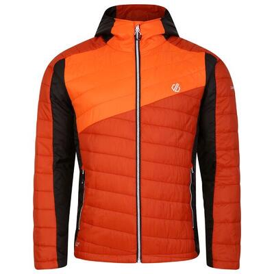 Heren touring gewatteerd jack (rooibosthee/puffins sinaasappel)