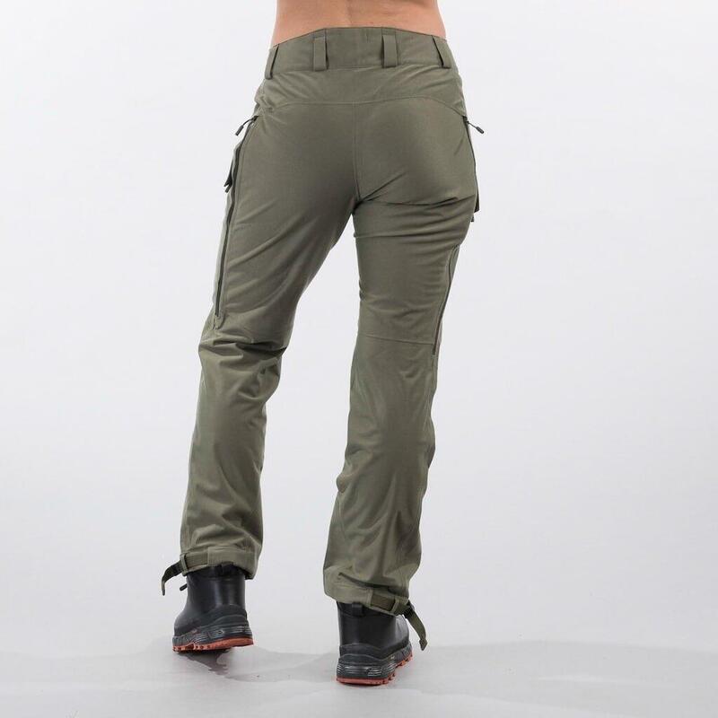 Bergans of Norway Pantaloni Hogna 3L - Verde Fango