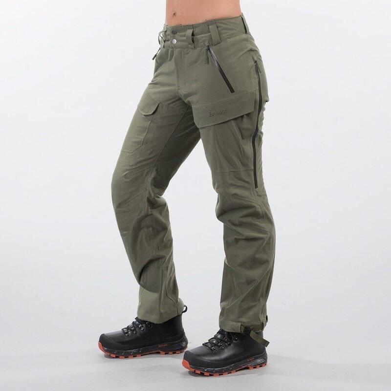 Bergans of Norway Pantaloni Hogna 3L - Verde Fango