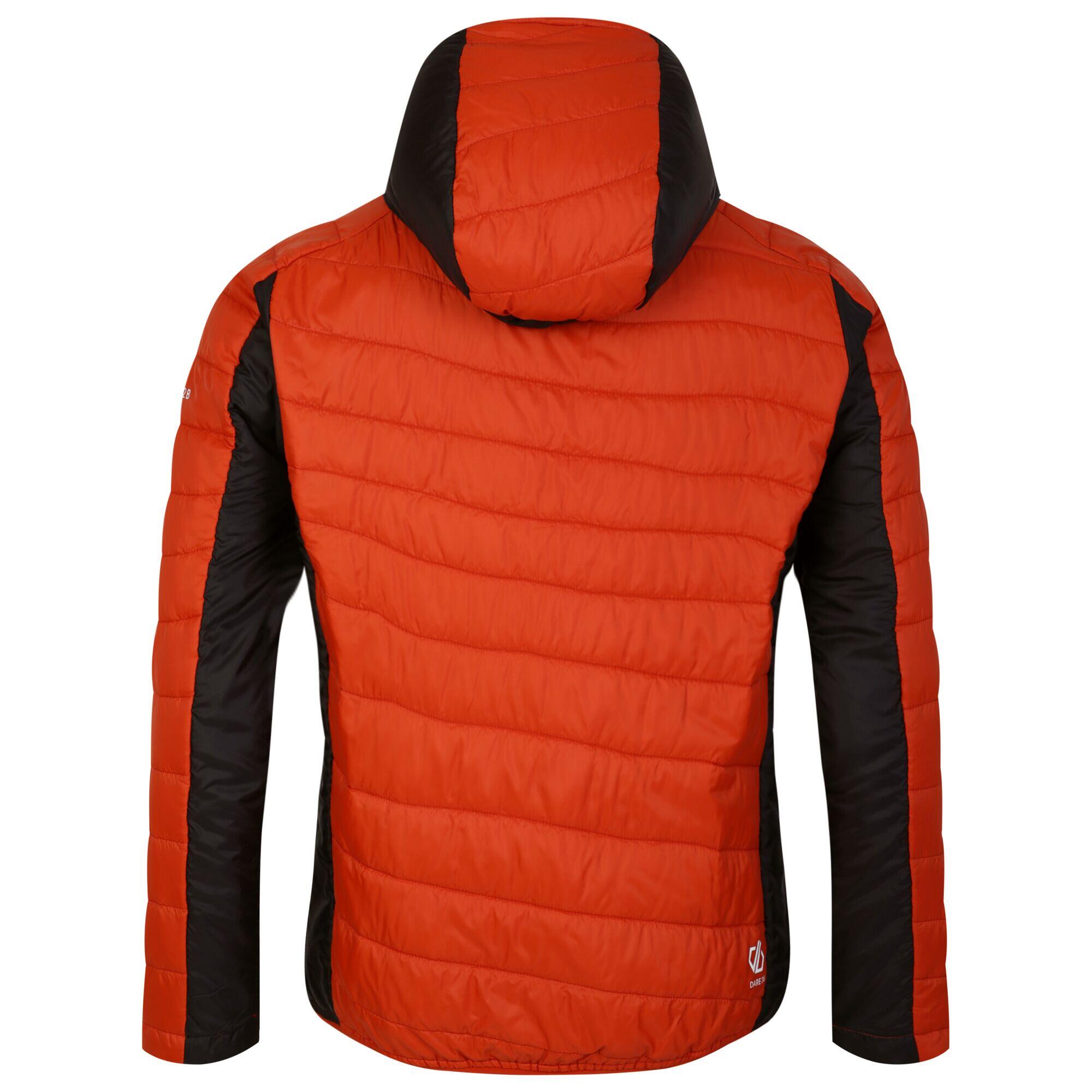 Veste Matelassée TOURING Homme (Thé Rooibos / Orange Vif) 2/5