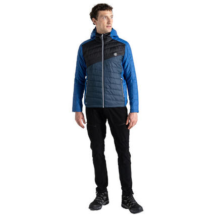 Veste Matelassée TOURING Homme (Jaune Néon / Orage Foncé)