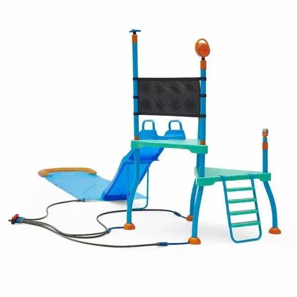 Plum: Water Park Vizes játszótér csúszószőnyeggel és buborékokkal 2/5