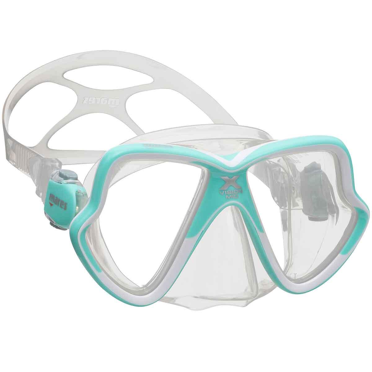 Mares - Masca Scuba Mares - X-vision Mid 2.0 - Masque De Plongée - Bleu - Taille Unique - Decathlon