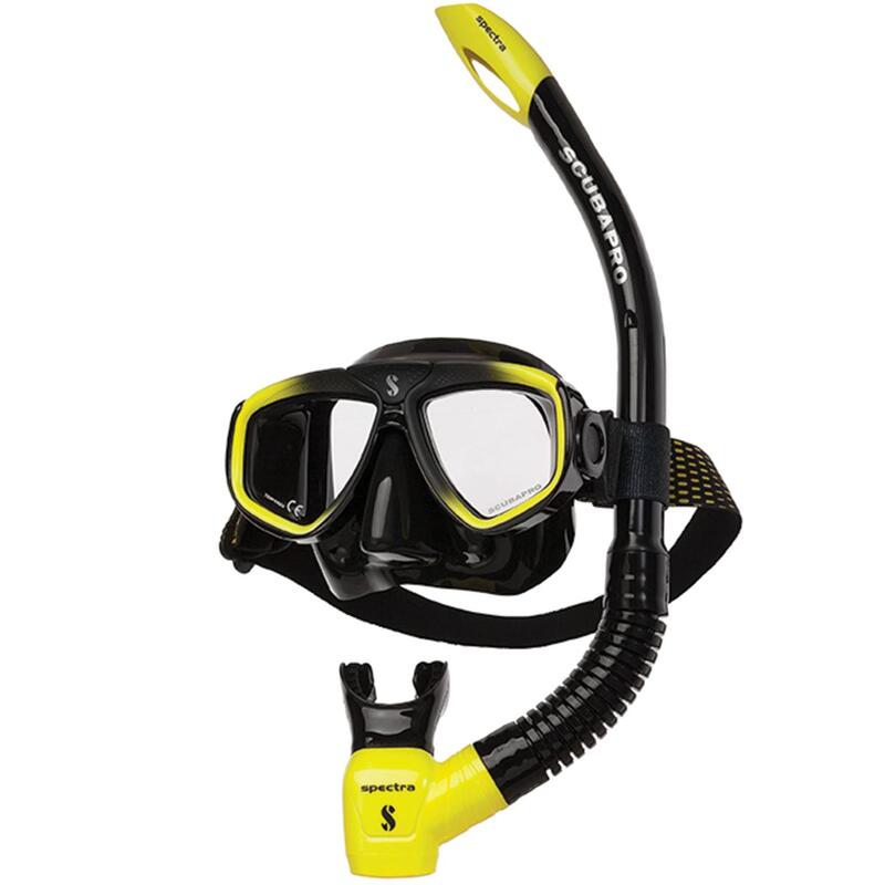 Set snorkeling Scubapro - ZOOM EVO Black