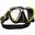 Masca Scubapro - SYNERGY MINI Black, Galben