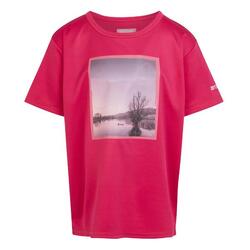 Tshirt ALVARDO Enfant (Rose Fluo)