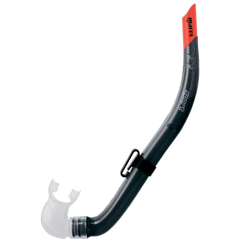 Snorkel Mares AQ - SPORT, Negru