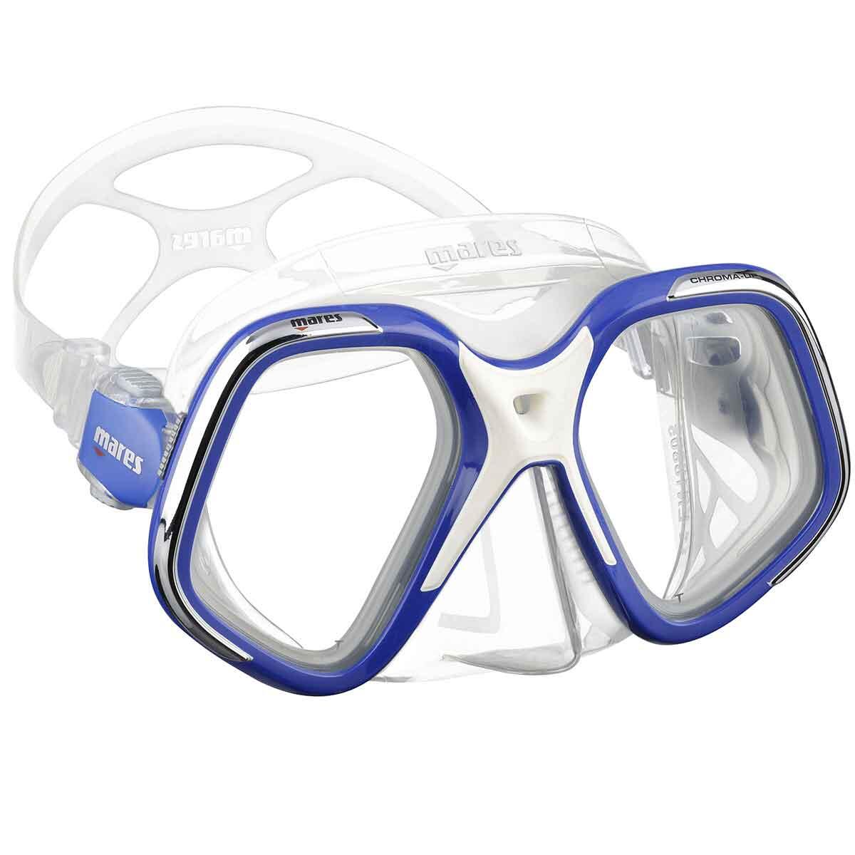 Mares - Masca Scuba Mares - Chroma Up - Masque De Plongée - Bleu - Taille Unique - Decathlon