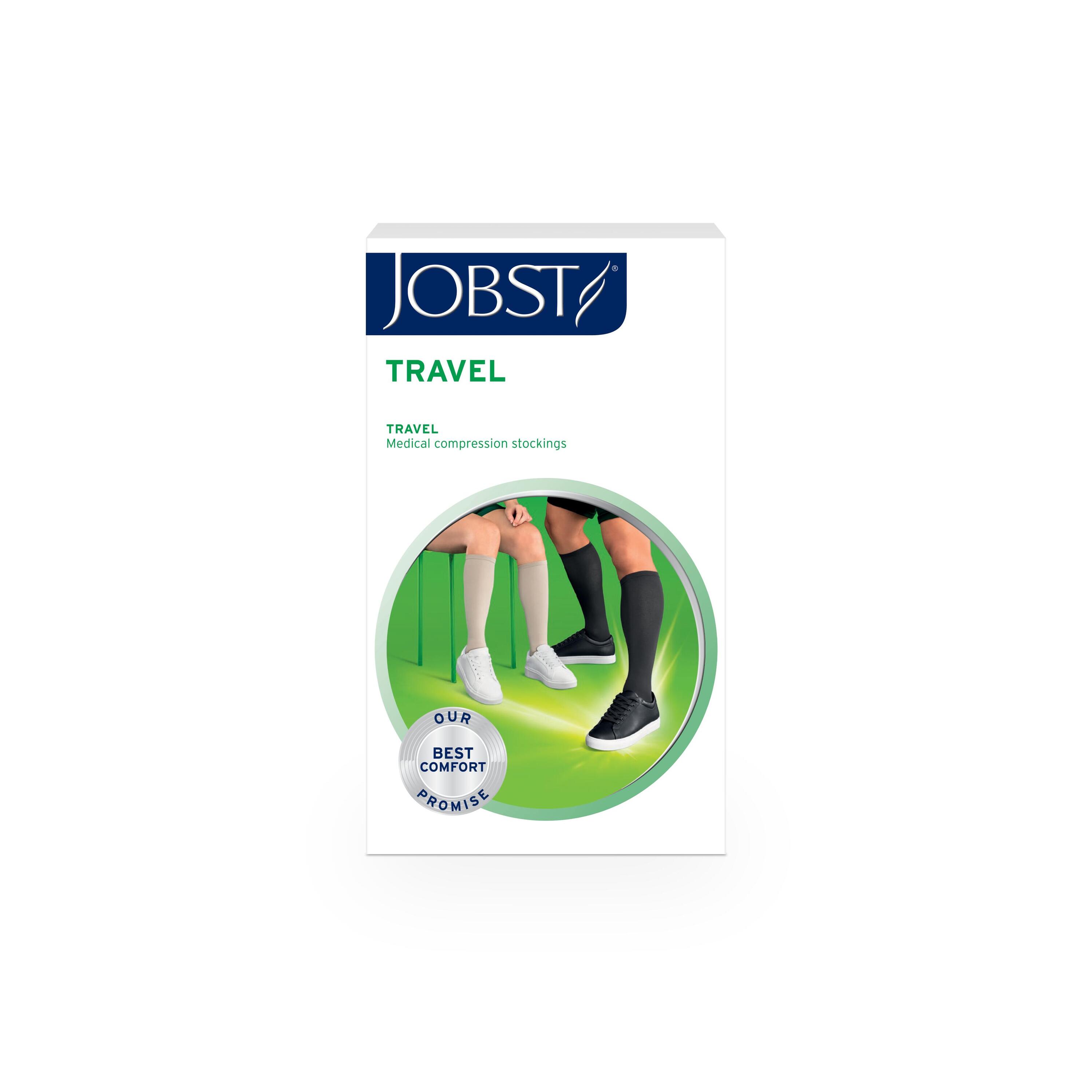 Skarpety kompresyjne dla dorosłych Jobst Travel CCL1 15-20mmHg Podkolanówki 2/7
