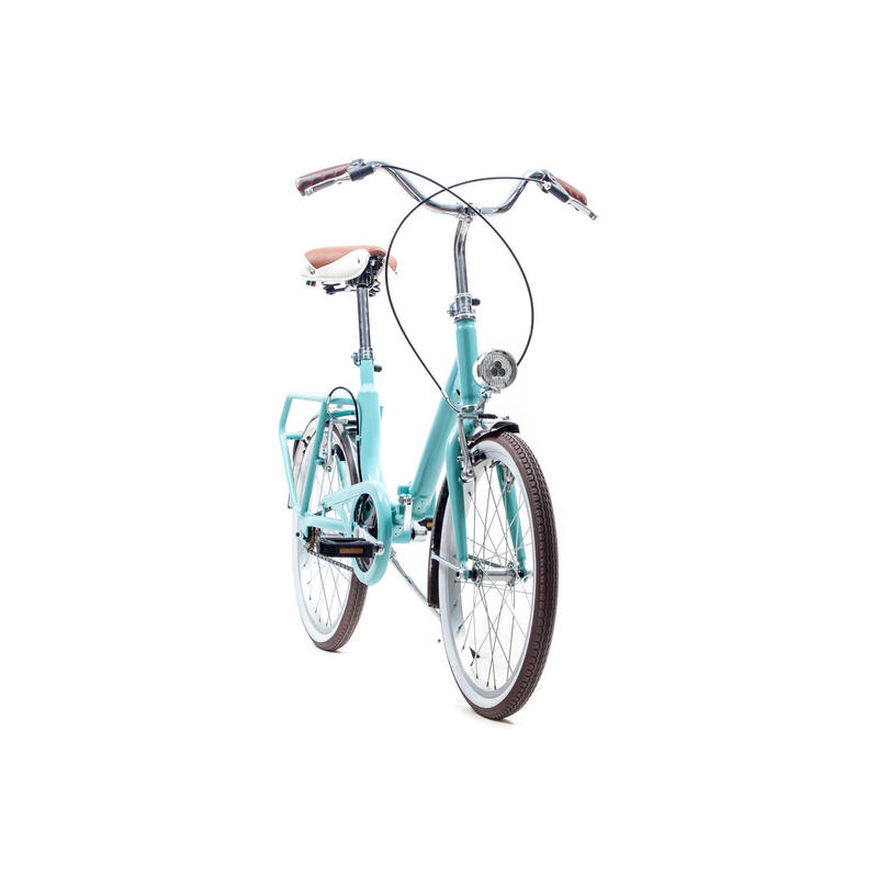 Bicicleta Plegable Bambina Aguamarina