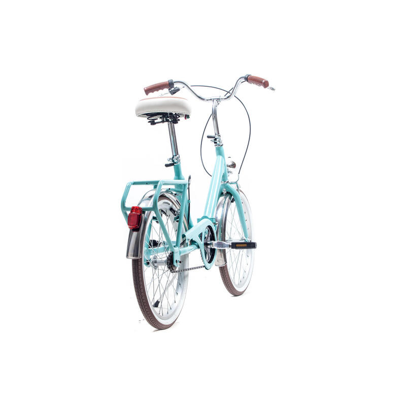 Bicicleta Plegable Bambina Aguamarina