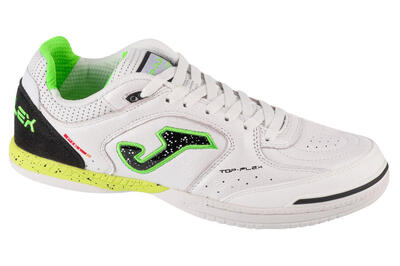 Voetbalschoenen mannelijk joma top flex 24 indoor wit