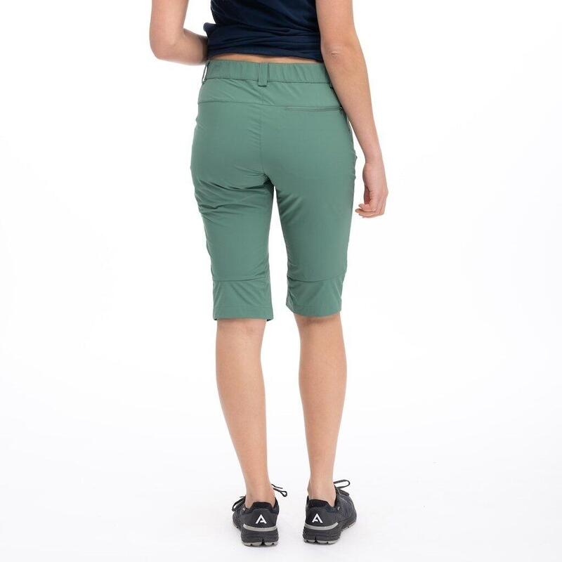 Bergans of Norway Vandre Light Softshell Long Shorts Women - Dark Jade Green