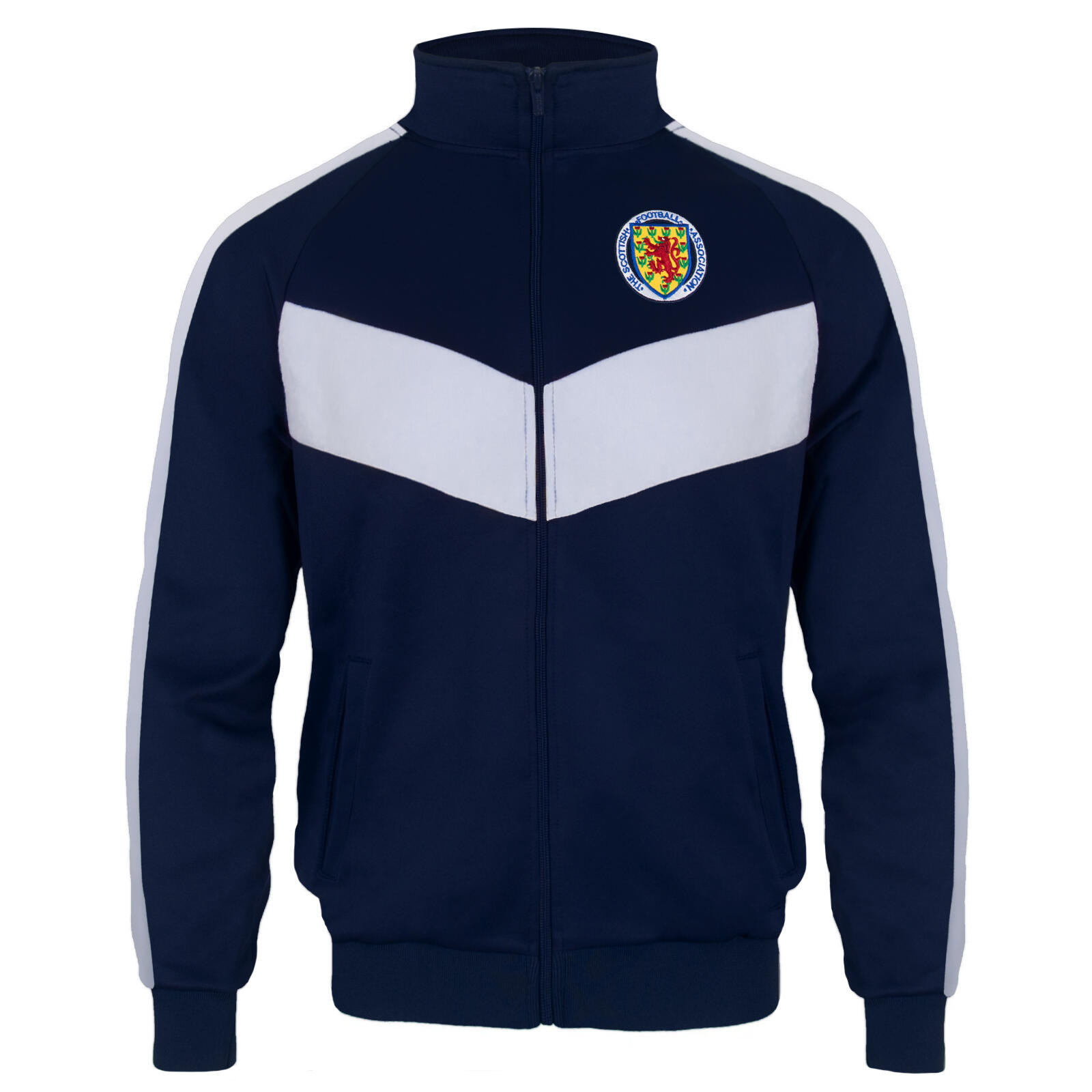 SCOTTISH FA Scotland Mens Jacket Track Top Retro OFFICIAL Football Gift