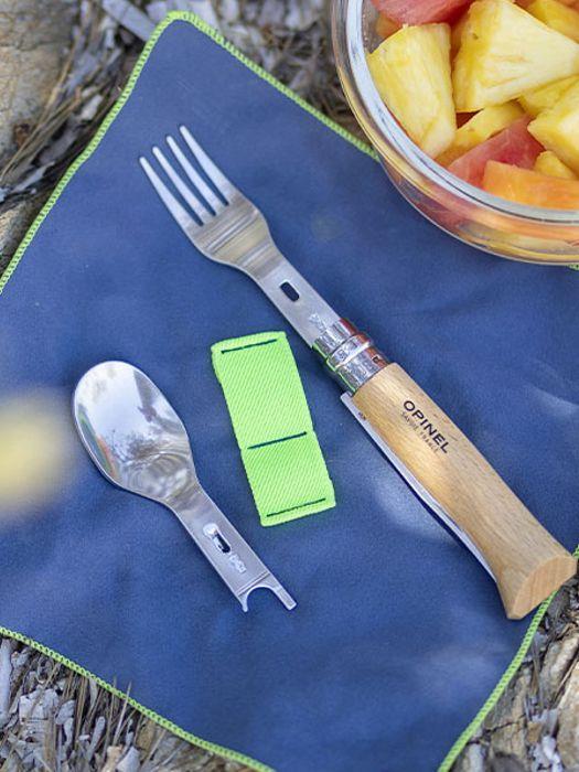 Set complet Opinel Picnic+ - Opinel n°8 + Embouts cuillère et fourchette 7/7