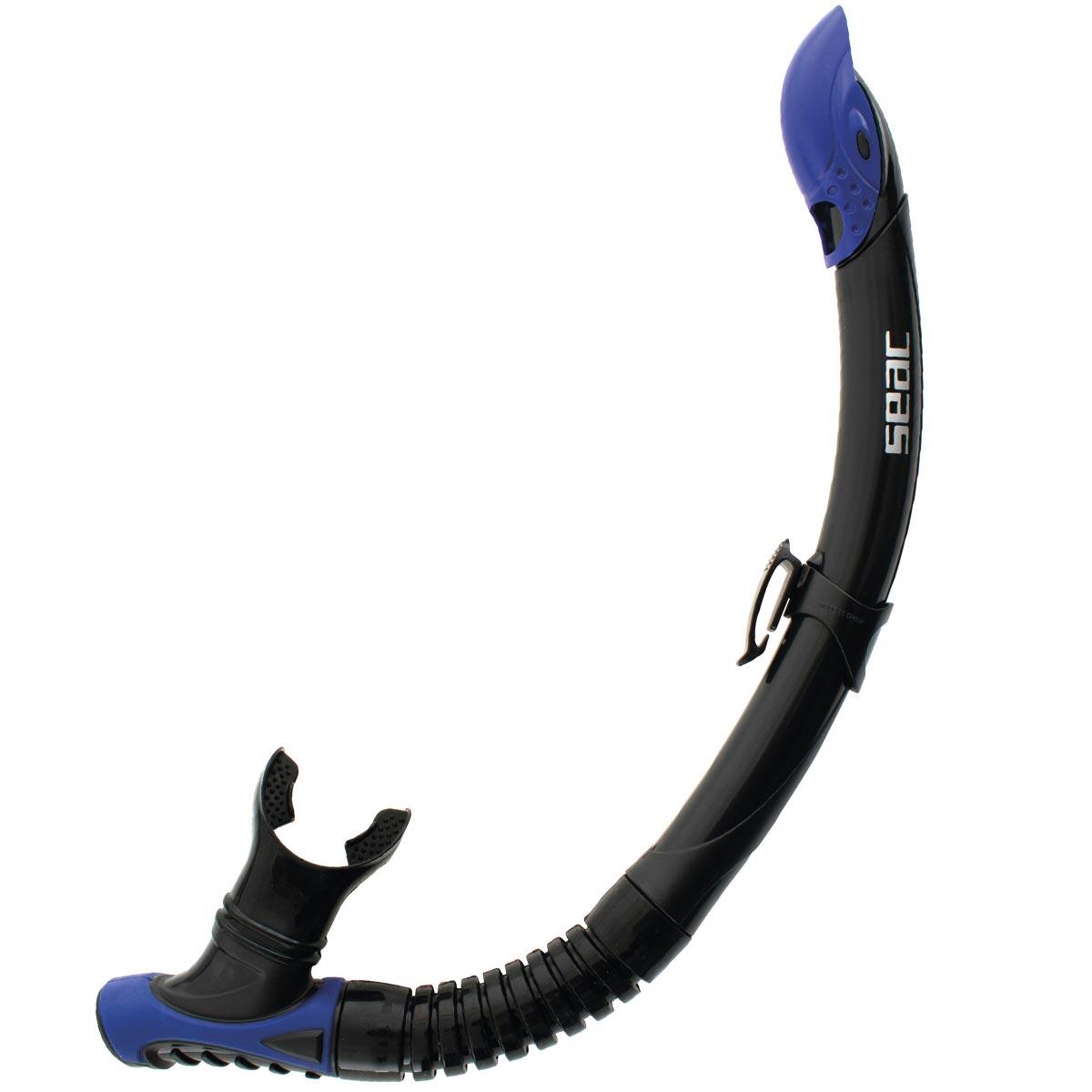 Seac - Snorkel Seac - Reverse Black - Tuba - Bleu - Taille Unique - Decathlon