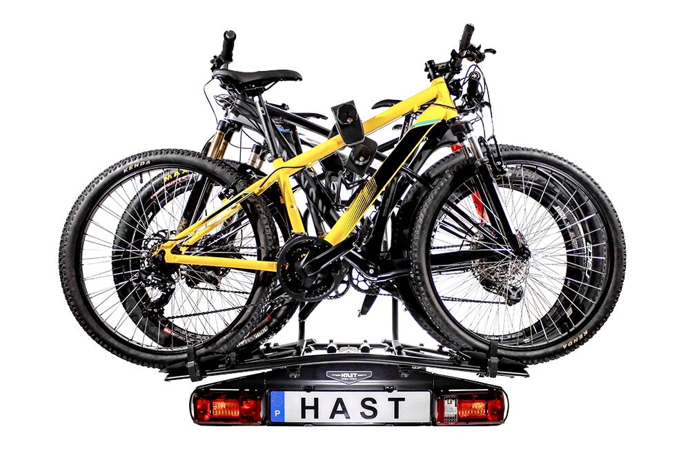 Porta bicicletas de bola hast cross country 4 em cor preto