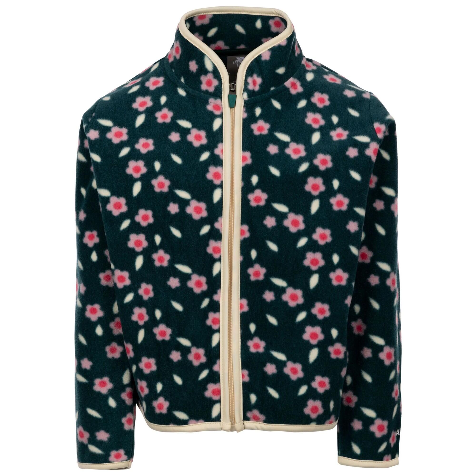 TRESPASS Meisjes Sibyilla Fleece Jas (Pijnboom)