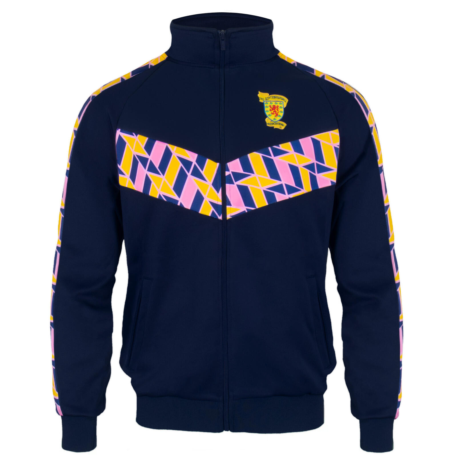 SCOTTISH FA Scotland Mens Jacket Track Top Retro OFFICIAL Football Gift