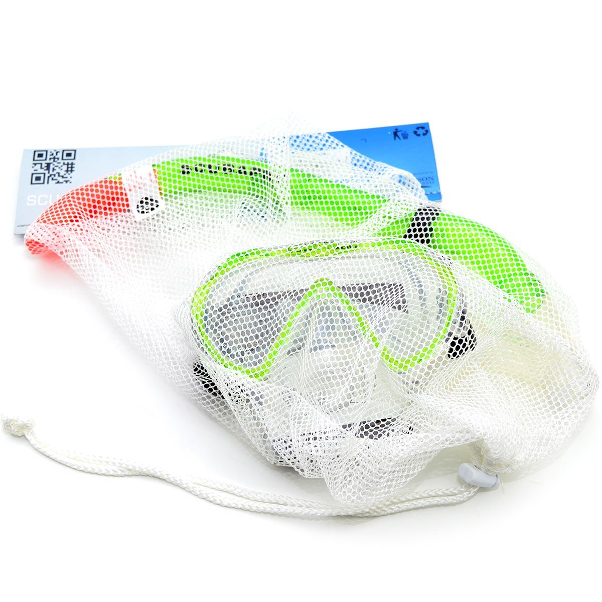 Set de snorkeling SCUBAPRO Spider Junior Vert 2/2