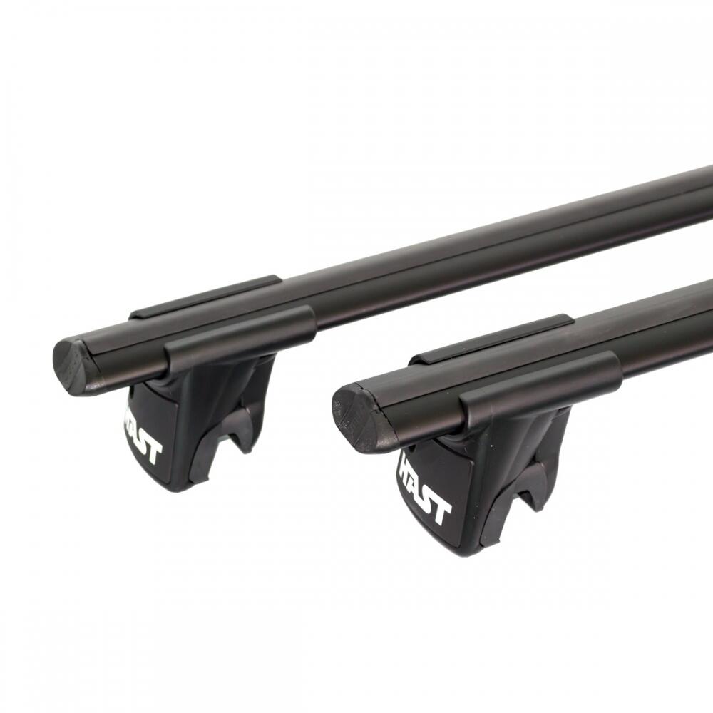 Barras de Tejadilho HAST Railing Aberta 135 cm em cor preto 3/4