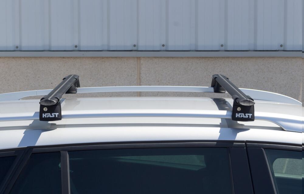 Barras de Tejadilho HAST Railing Aberta 120 cm em cor preto 4/4