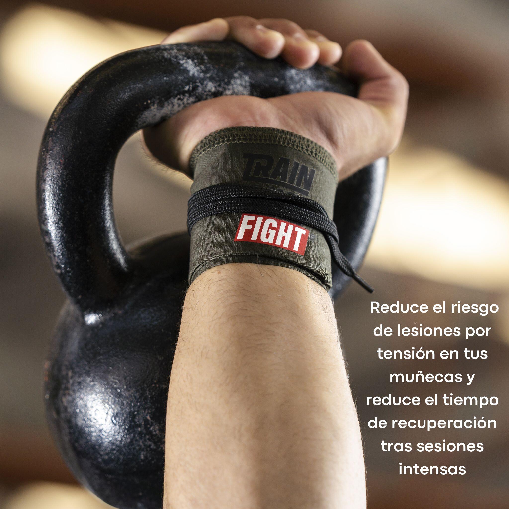 Proteção de Pulso H.D. RipStop Trainlikefight Verde 2/3