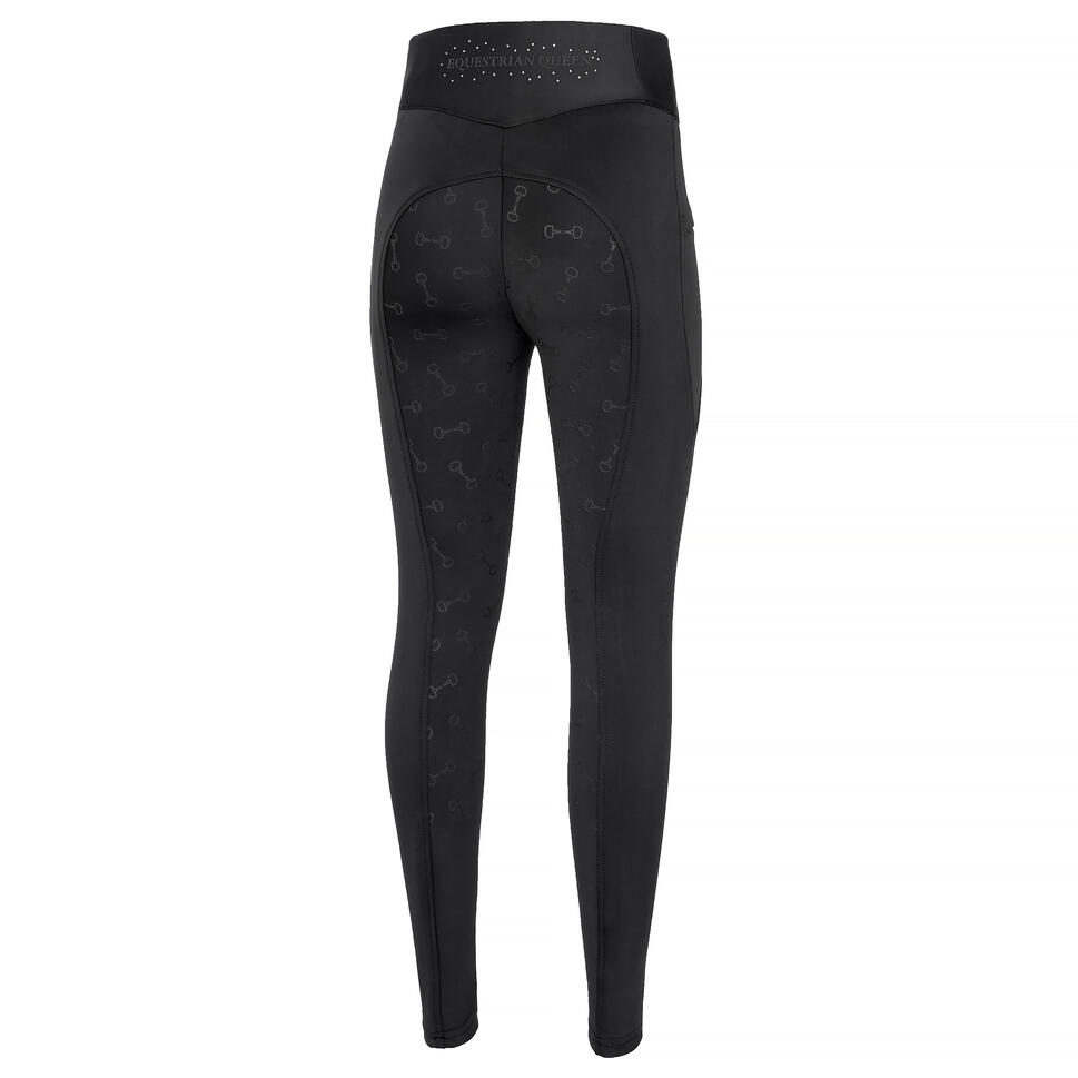 Legginsy do jazdy konnej damskie EQUESTRIAN QUEEN Salford 24SS z pełnym lejem