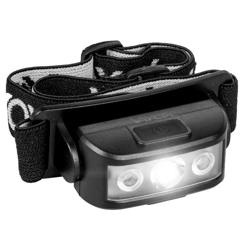 Linterna frontal Vayox VA0174, 100lm, recargable, USB-C