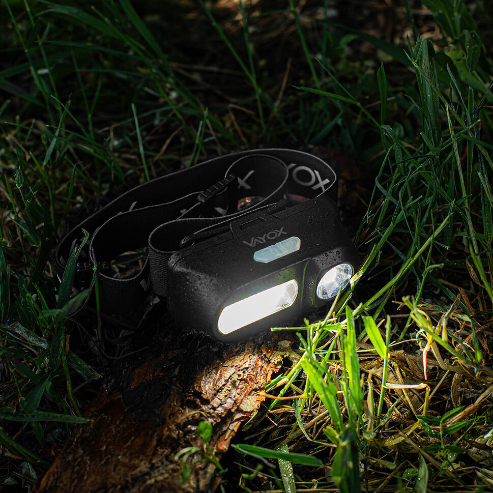 Latarka czołowa Vayox VA0175, 380lm, akumulatorowa, USB-C