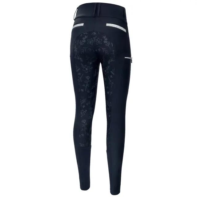 Bryczesy jeździeckie damskie EQUESTRIAN QUEEN Harrow 24SS z pełnym lejem