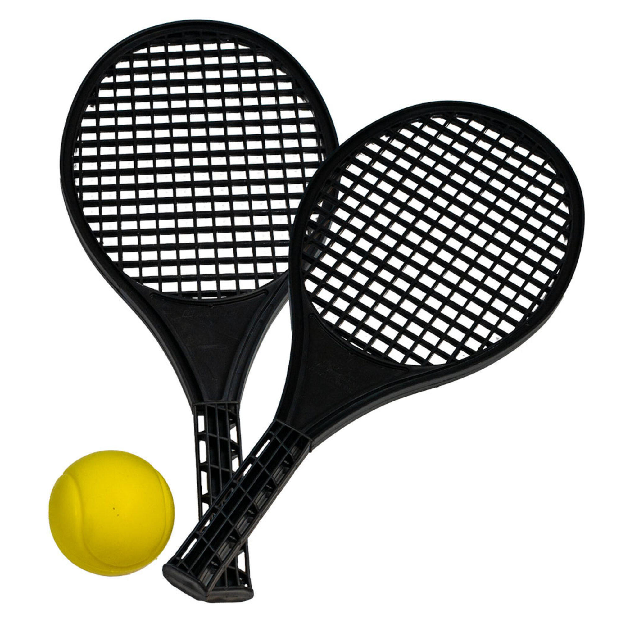 Netsportique - Set De Tennis Pour Les Enfants - Raquette De Tennis - Bleu|noir - Taille Unique - Decathlon