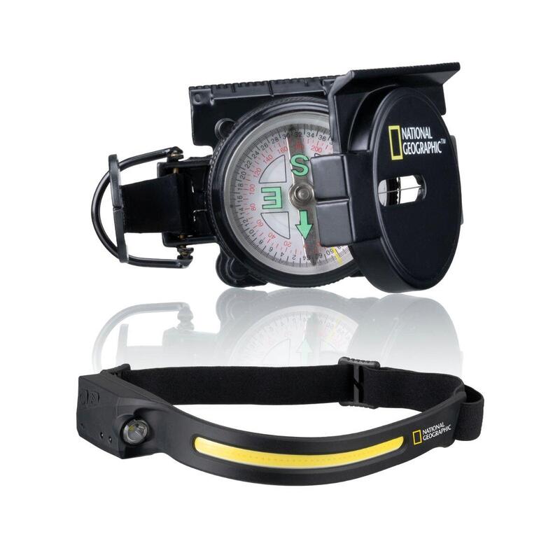 KIT TREKKING Jumelles X8 + Sac à dos +Lampe de poche+1 Bâton de marche +Boussole