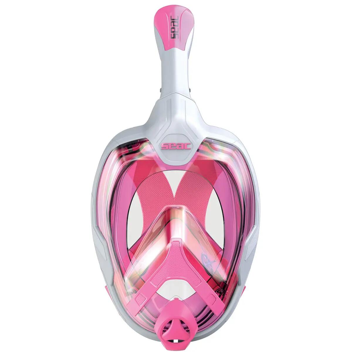 Seac Magica Snorkelling Mask White/Pink 2/10