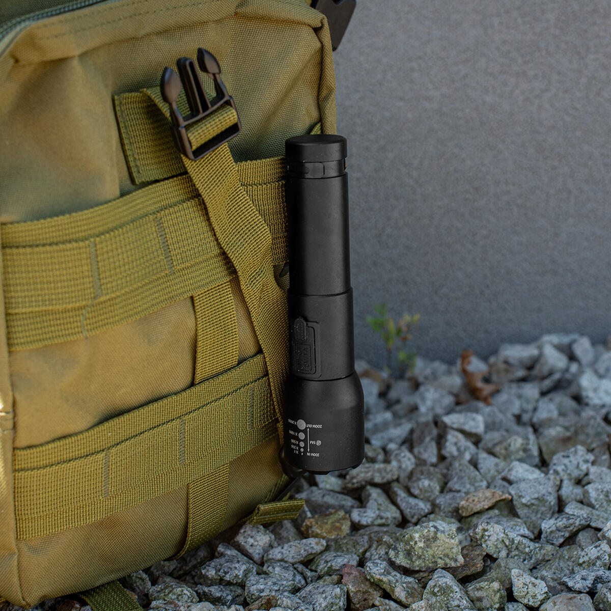 Torcia ricaricabile Vayox VA0180, 800 lm, ZOOM, con clip 6/7