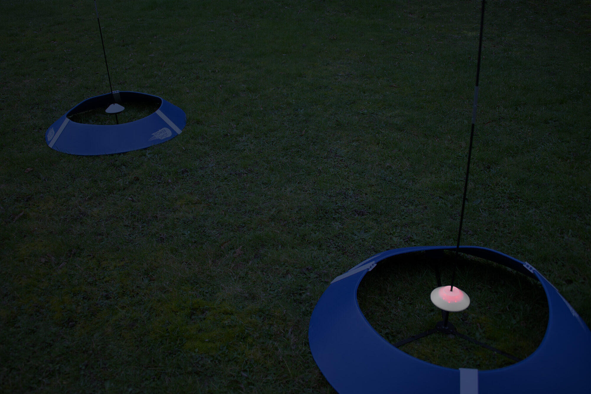Kit di 10 piastrine da FOOT GOLF con piastrine luminose 4/6