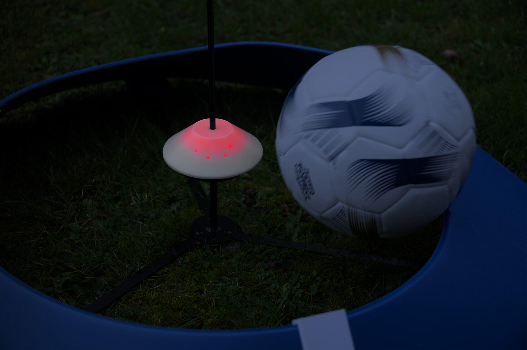Kit di 10 piastrine da FOOT GOLF con piastrine luminose 6/6