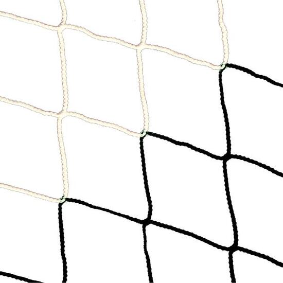 Filet de foot à 11 pour cages trapézoidales couleur Blanc / Noir
