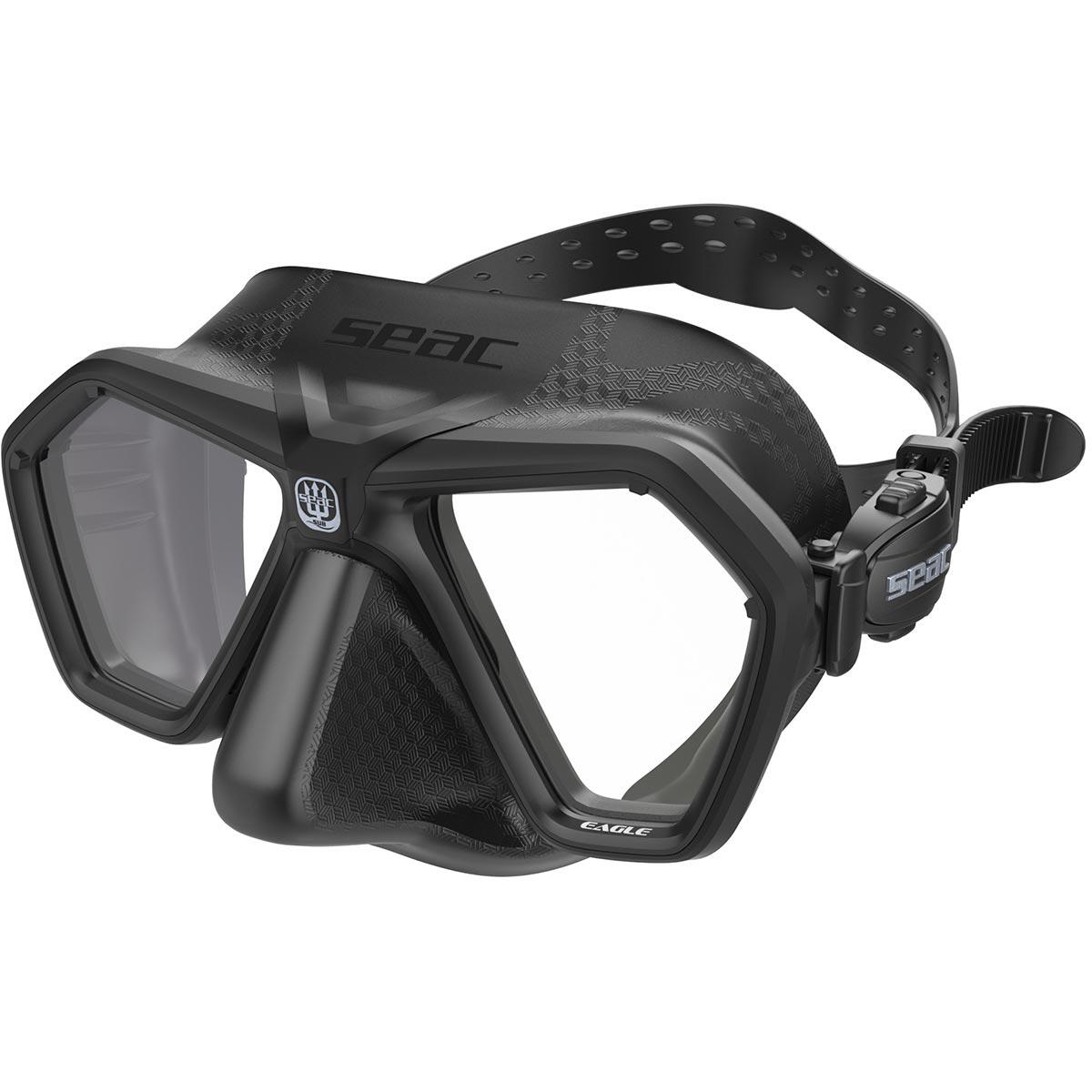 SEAC SEAC MAscara de Buceo negra Eagle