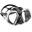 Masca SCUBA Mares - CHROMA UP Black, Alb