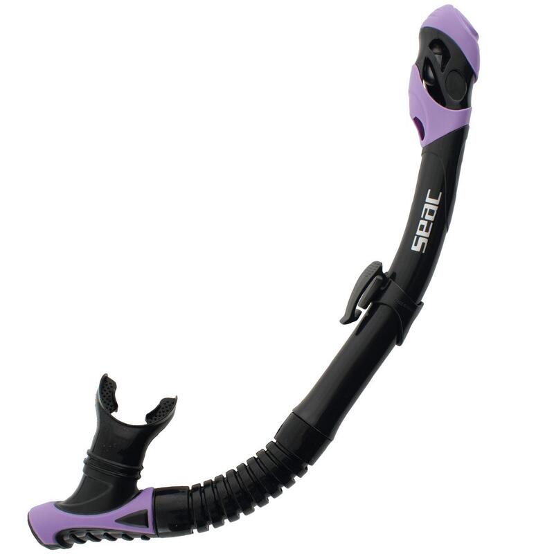 Snorkel Seac - REVERSE DRY Black, Mov