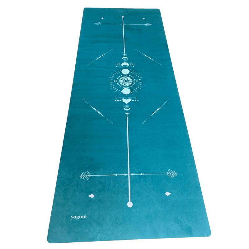 Yogom - Tapis De Yoga Et Fitness Performance Totem Vert - Yoga Pad - Taille Unique - Decathlon