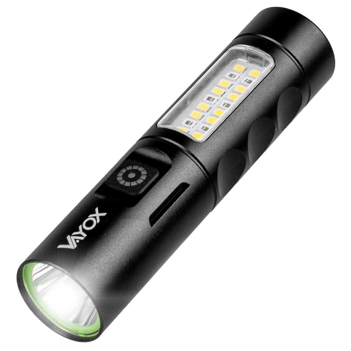 VAYOX Akku-Lampe Vayox VA0184, 250lm, Seitenlicht